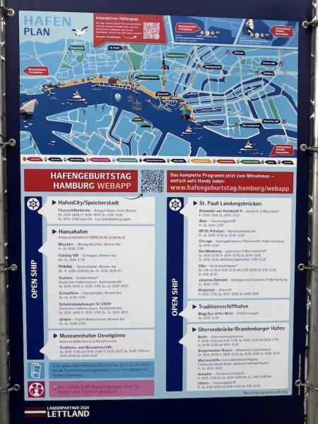 Bilder Hafengeburtstag Hamburg 2024